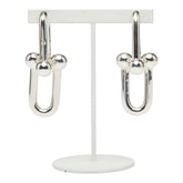 ティファニー ハードウェア エクストララージ リンク ピアス SV925 シルバー レディース TIFFANY&Co. 【中古】